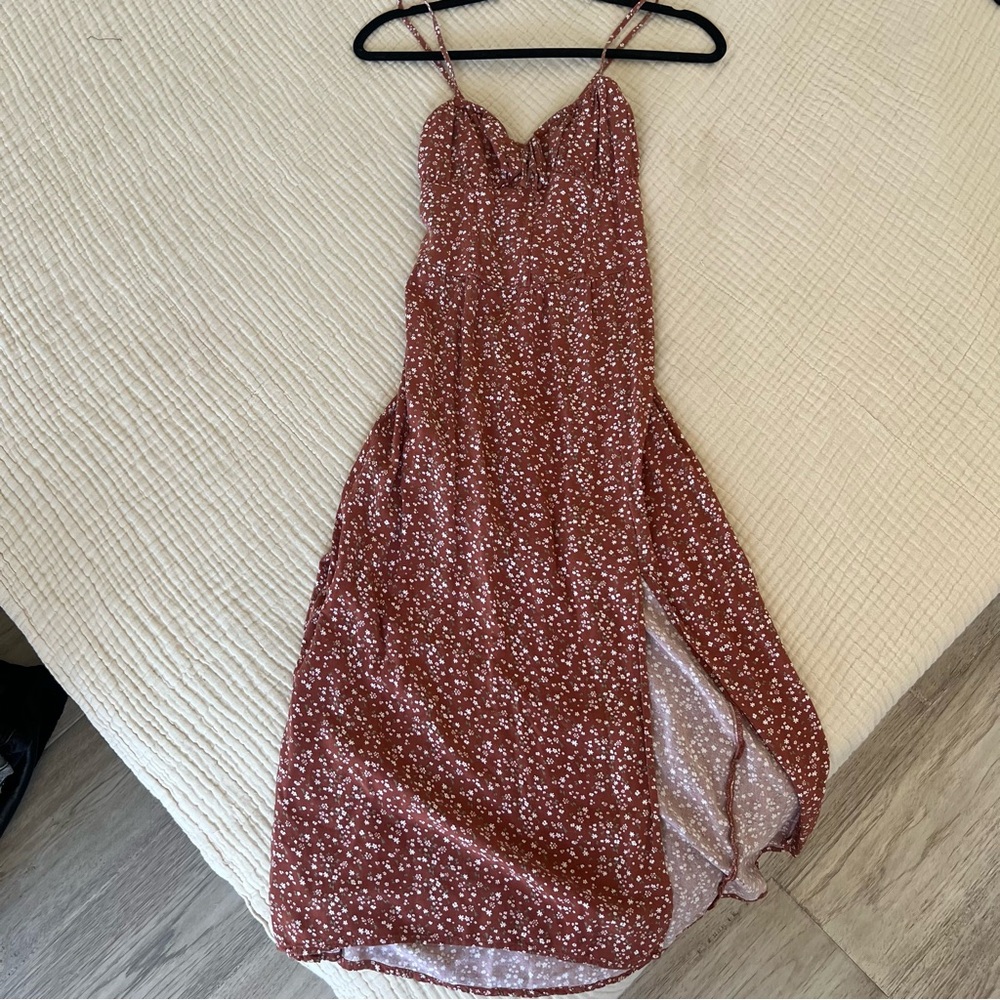 Hollister slit sun dress
